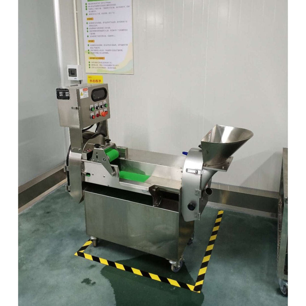 Dual-Head Vegetable Cutter GA-VEG-077 | 300–1,000 kg/h