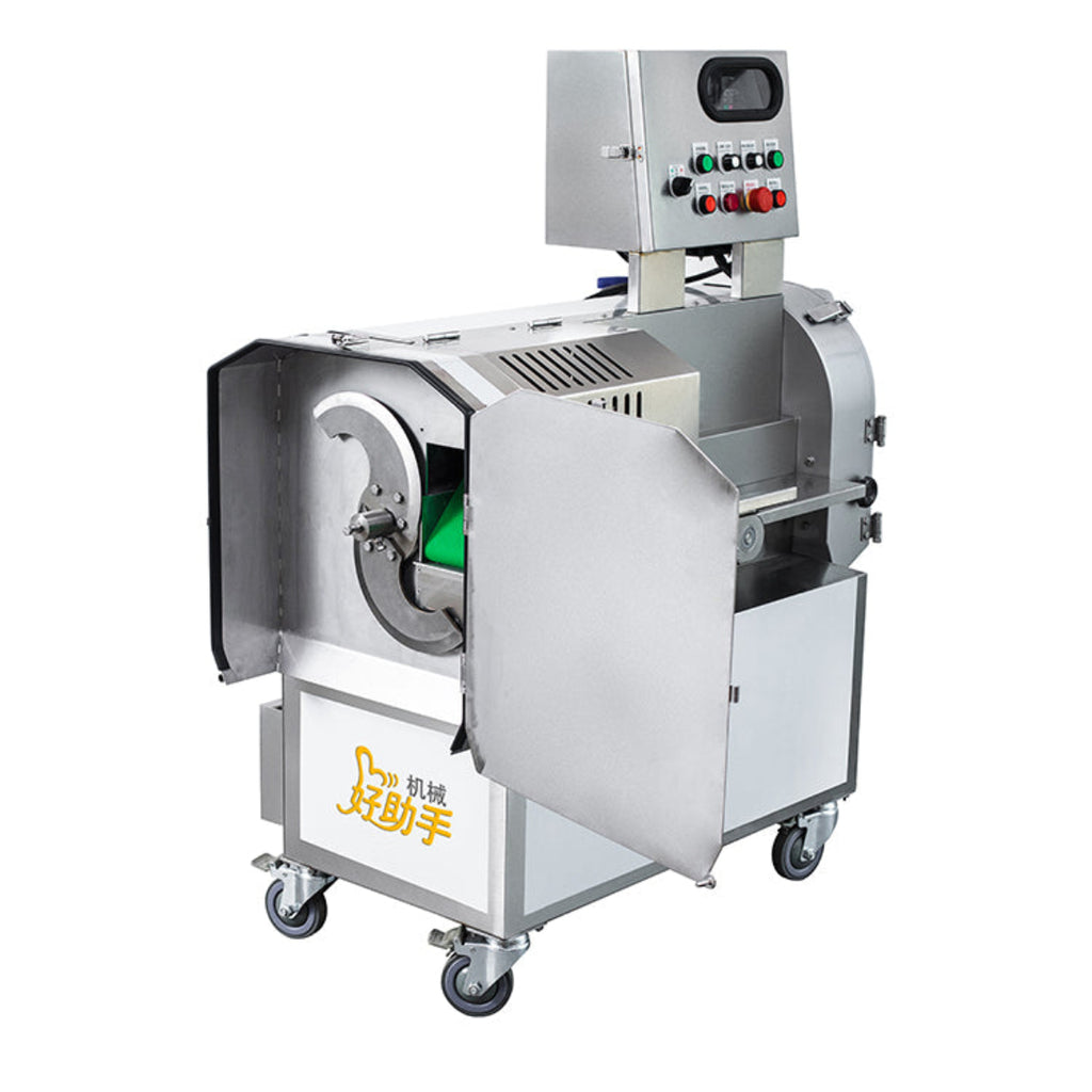 Dual-Head Vegetable Cutter GA-VEG-077 | 300–1,000 kg/h